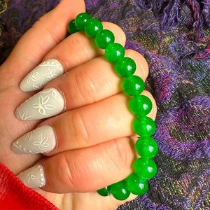 Green Onyx Crystal Bracelet